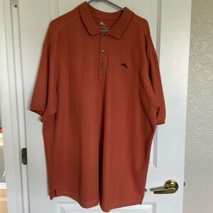 Tommy Bahama adobe orange Polo